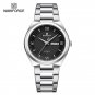 SB_Luxury Men's Wristwatches Waterproof Date Week Male Watches Stainless Steel Quartz Clock