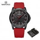 BRR-BOX_Casual Quartz Wristwatch Waterproof Men's Watches Sport Silicone Strap Male Luminous Clock