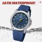 SGNGN-BOX_Casual Quartz Wristwatch Waterproof Men's Watches Sport Silicone Strap Male Luminous Clock
