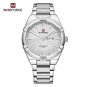 SW_Brand Men's Watch Luxury Stainless Steel Luminous Water Resistant Sport Quartz Wristwatches for M