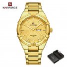 GG-BOX_Brand Men's Watches Waterproof Luxury Business Stainless Steel Quartz Wristwatch Luminous