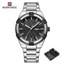 SB-BOX_Brand Men's Watches Waterproof Luxury Business Stainless Steel Quartz Wristwatch Luminous