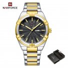 GB-BOX_2023   Men's Watches Casual Quartz Wristwatch Stainless Steel Waterproof Clock