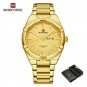GG-BOX_2023   Men's Watches Casual Quartz Wristwatch Stainless Steel Waterproof Clock