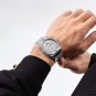 SB-BOX_2023 Men's Watches Casual Quartz Wristwatch Stainless Steel Waterproof Clock