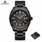 BB-BOX_Watches for Men Luxury Sport Quartz Clock Luminous Calendar Stainless Steel Waterproof Wristw