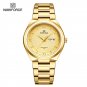 GG_Luxury High Quality Men Watch Stainless Steel Waterproof Week Date Quartz Wristwatch