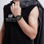 GG-BOX_Men Watch Luxury Sports Military Quartz Watches Steel Strap Waterproof Wristwatch Male
