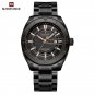 BB_Watch for Men Luxury Quartz Wristwatch Stainless Steel Strap Business Casual Waterproof  Luminous