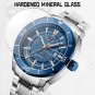 BB-BOX_Watch for Men Luxury Quartz Wristwatch Stainless Steel Strap Business Casual Waterproof  Lumi