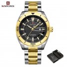 GB-BOX_Watch for Men Luxury Quartz Wristwatch Stainless Steel Strap Business Casual Waterproof  Lumi