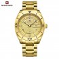 GG_Watch for Men Luxury Quartz Wristwatch Stainless Steel Strap Business Casual Waterproof  Luminous