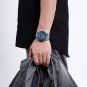 GG_Watch for Men Luxury Quartz Wristwatch Stainless Steel Strap Business Casual Waterproof Luminous