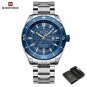 SBE-BOX_Watch for Men Luxury Quartz Wristwatch Stainless Steel Strap Business Casual Waterproof  Lum