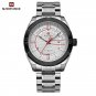 SW_Watch for Men Luxury Quartz Wristwatch Stainless Steel Strap Business Casual Waterproof  Luminous