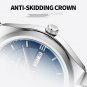 SB_Men Watches Luxury Business Stainless Steel Male Waterproof Quartz Wristwatches