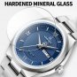 SBE-BOX_Men Watches Luxury Business Stainless Steel Male Waterproof Quartz Wristwatches