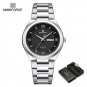 SB-BOX_Luxury Men's Watches Business Quartz Stainless Steel Strap Waterproof Date Male Wristwatch