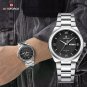 SB-BOX_Luxury Men's Watches Business Quartz Stainless Steel Strap Waterproof Date Male Wristwatch