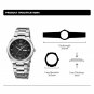 SW-BOX_Luxury Men's Watches Business Quartz Stainless Steel Strap Waterproof Date Male Wristwatch