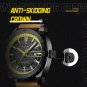 BRB-BOX_2023   Leather Strap Men's Watches Casual Quartz Wristwatches Waterproof Luminous Clock