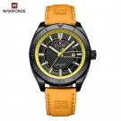 BYY.BN_2023   Leather Strap Men's Watches Casual Quartz Wristwatches Waterproof Luminous Clock