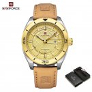 SGL.BN-BOX_2023   Leather Strap Men's Watches Casual Quartz Wristwatches Waterproof Luminous Clock