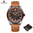SOO.BN-BOX_2023   Leather Strap Men's Watches Casual Quartz Wristwatches Waterproof Luminous Clock