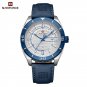 SWD.BE_2023   Leather Strap Men's Watches Casual Quartz Wristwatches Waterproof Luminous Clock