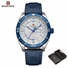 SWD.BE-BOX_2023   Leather Strap Men's Watches Casual Quartz Wristwatches Waterproof Luminous Clock