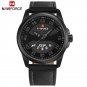 BYDBN_Men Casual Watches Men's Quartz Clock Man Leather Strap Army Military Sports Wrist Watch