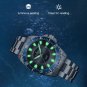 SGNB_Men Automatic Mechanical Watches Business Men Clock 100m Diving Waterproof Male Wristwatch