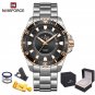 SRGB_Men Automatic Mechanical Watches Business Men Clock 100m Diving Waterproof Male Wristwatch