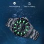 SBEB_Automatic Mechanical Watch for Men Business Diving Waterproof Wristwatch Stainless Steel Clock