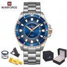 SRGBE_Automatic Mechanical Watch for Men Business Diving Waterproof Wristwatch Stainless Steel Clock