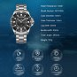 SRGBE_Automatic Mechanical Watch for Men Business Diving Waterproof Wristwatch Stainless Steel Clock