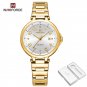 GW-BOX_2023 Simple Women's Watches Stainless Steel Luxury Wristwatches Luminous Charming Girl Clock 