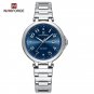 SBE_2023 Simple Women's Watches Stainless Steel Luxury Wristwatches Luminous Charming Girl Clock   F