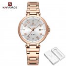 RGW-BOX_Brand Women Watch Simple Luxury Stainless Steel High Quality Ladies Waterproof Female Quartz