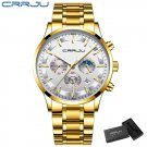 Gold box_Men Watches Quartz Steel  Luxury Calendar Watch Sports Chronograph Clock
