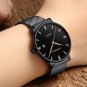 gold white_Men Watch Quartz Casual Ultra-thin Wristwatches with Date