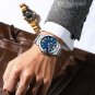 BB_Men Watch Quartz Stainless Steel Luxury Wristwatch with Date Business Casual Watch