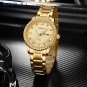 Gold black box_Men's Watch Waterproof Luminous Luxury Sports Quartz Military with Auto Date