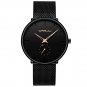 black rose_Men Watch  Watch Women Quartz Dress Watch for Men Dress Watches Unisex Ultra Thin Wristwa
