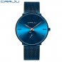 blue rose_Men Watch  Watch Women Quartz Dress Watch for Men Dress Watches Unisex Ultra Thin Wristwat