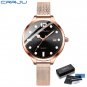 rose black BOX_Women Watch  Woman's Luminous Quartz Waterproof Wristwatch Black Mesh Strap Ladies Dr