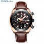 L-BRO_Men Watches Luxury Business Chronograph Sport Luminous Quartz Wristwatch with Calander