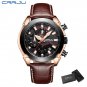 L-BRO box_Men Watches Luxury Business Chronograph Sport Luminous Quartz Wristwatch with Calander