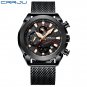 M-BBRG_Men Watches Luxury Business Chronograph Sport Luminous Quartz Wristwatch with Calander