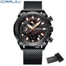 M-BBRG box_Men Watches Luxury Business Chronograph Sport Luminous Quartz Wristwatch with Calander